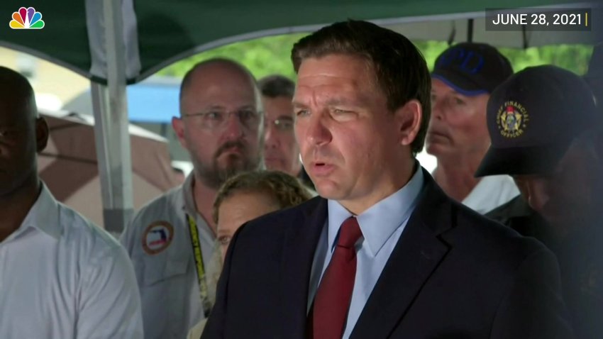 DeSantis on Condo Collapse Investigation: ‘This Is Going to Take a Long Time'