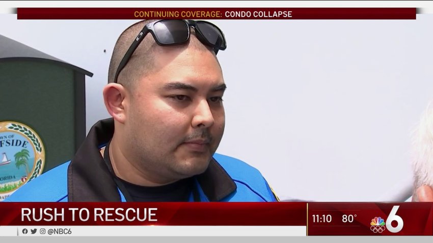 First Responders Share Harrowing Moments When They First Arrived at Collapse Scene