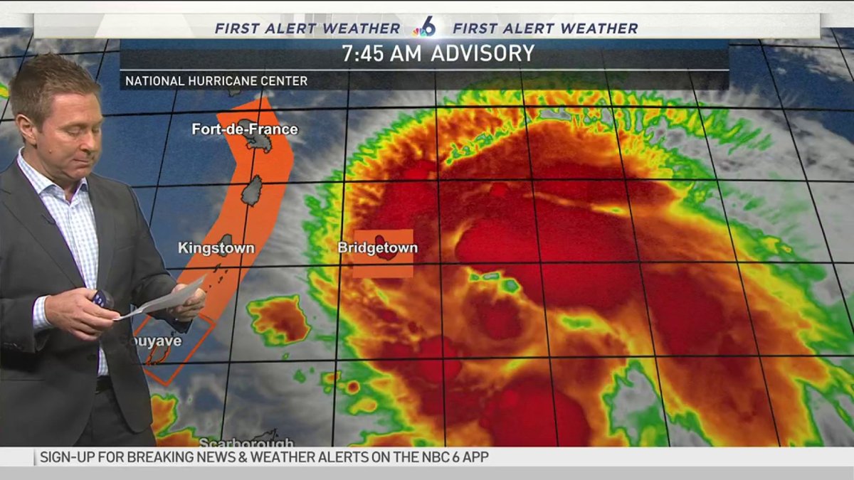 Hurricane Elsa Update 8 a.m. July 2nd, 2021 NBC 6 South Florida