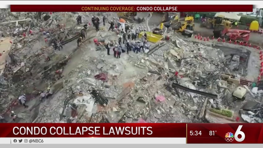 Number of Lawsuits Already Filed in Condo Collapse