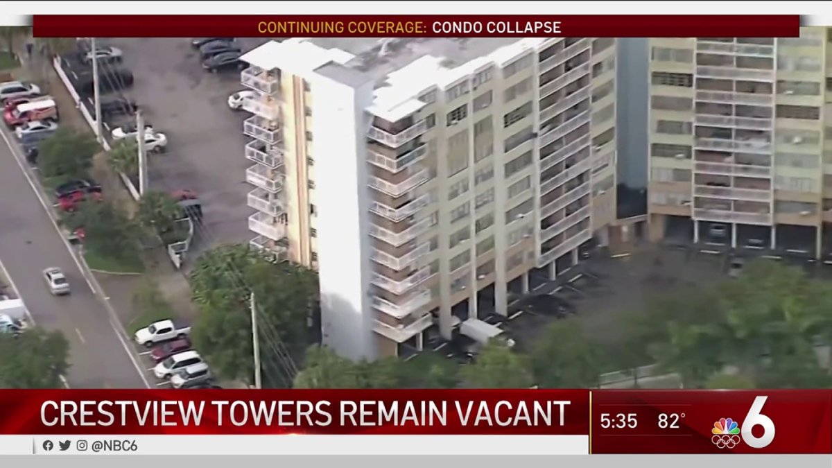 Crestview Towers Remain Vacant NBC 6 South Florida