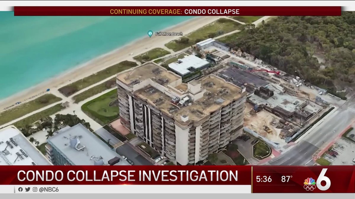 Condo Collapse Investigation – NBC 6 South Florida