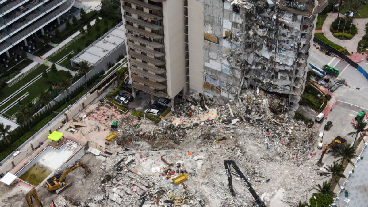 Demolition Preparations Begin at Surfside Condo; Death Toll at 24 – NBC ...