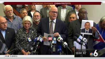 Cuban Exiles React to Protests in Cuba