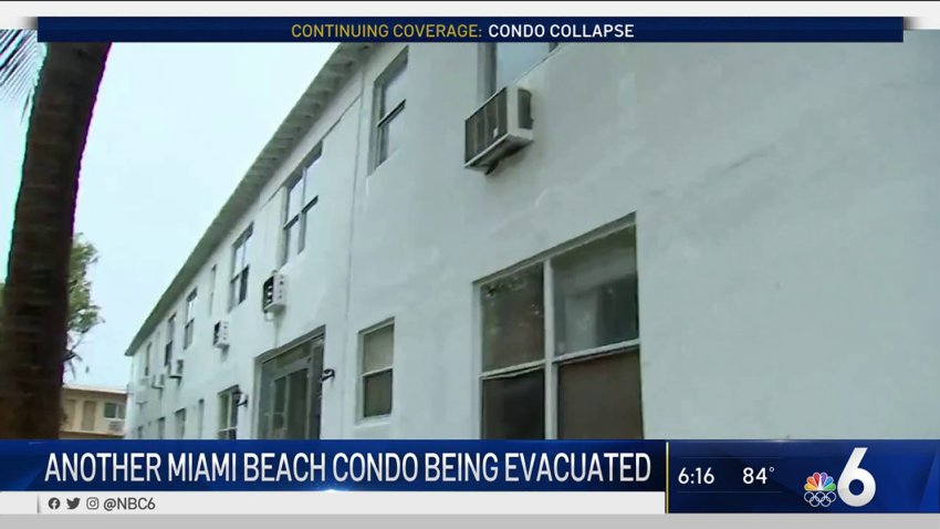 Another Miami Beach Condo Being Evacuated