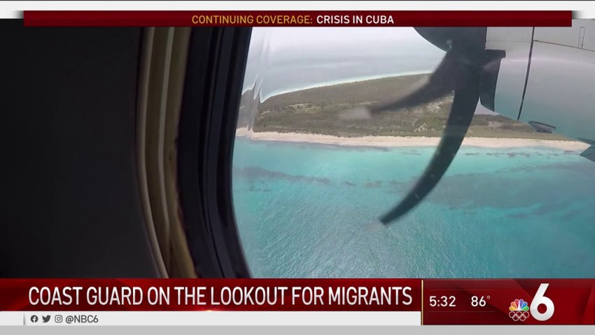 Coast Guard on the Lookout for Migrants Amid Cuba Protests