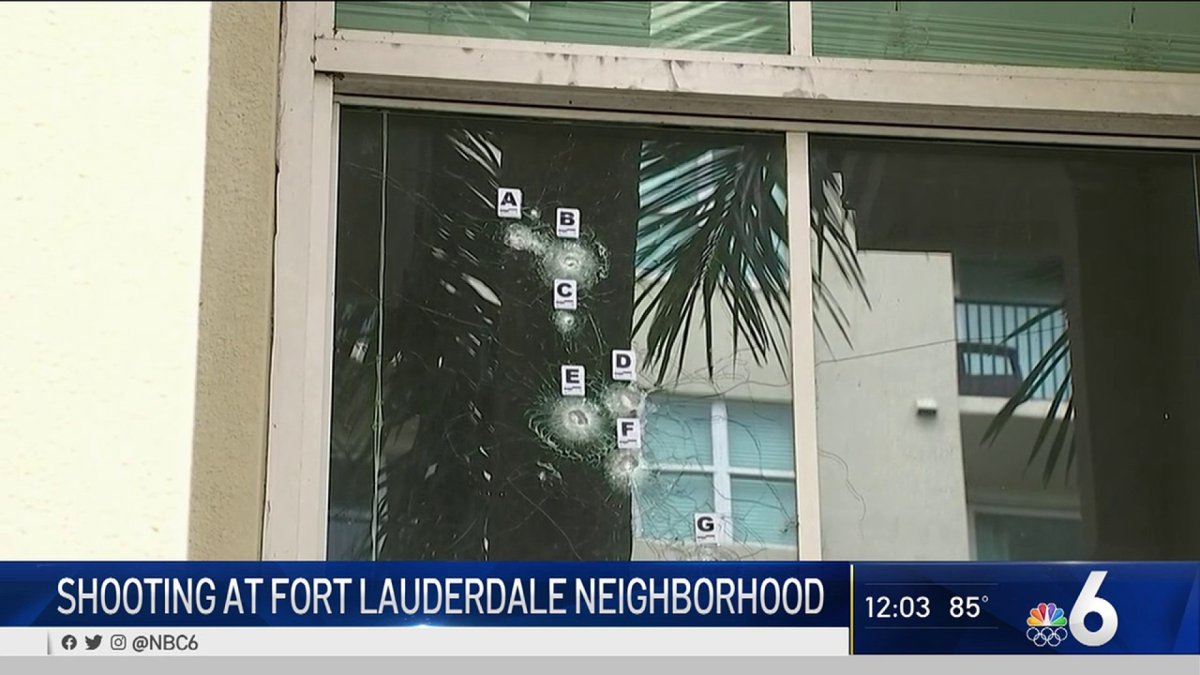 Shooting Outside Fort Lauderdale Neighborhood Nbc 6 South Florida
