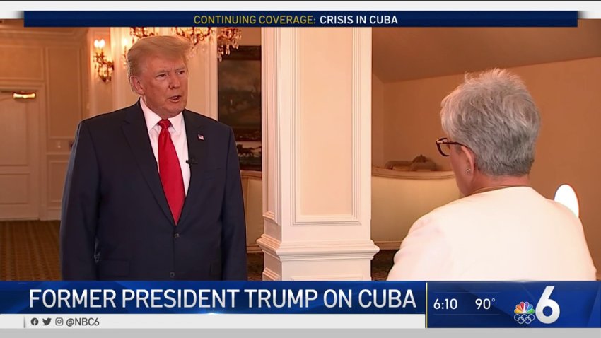 Former President Donald Trump on Cuba Crisis