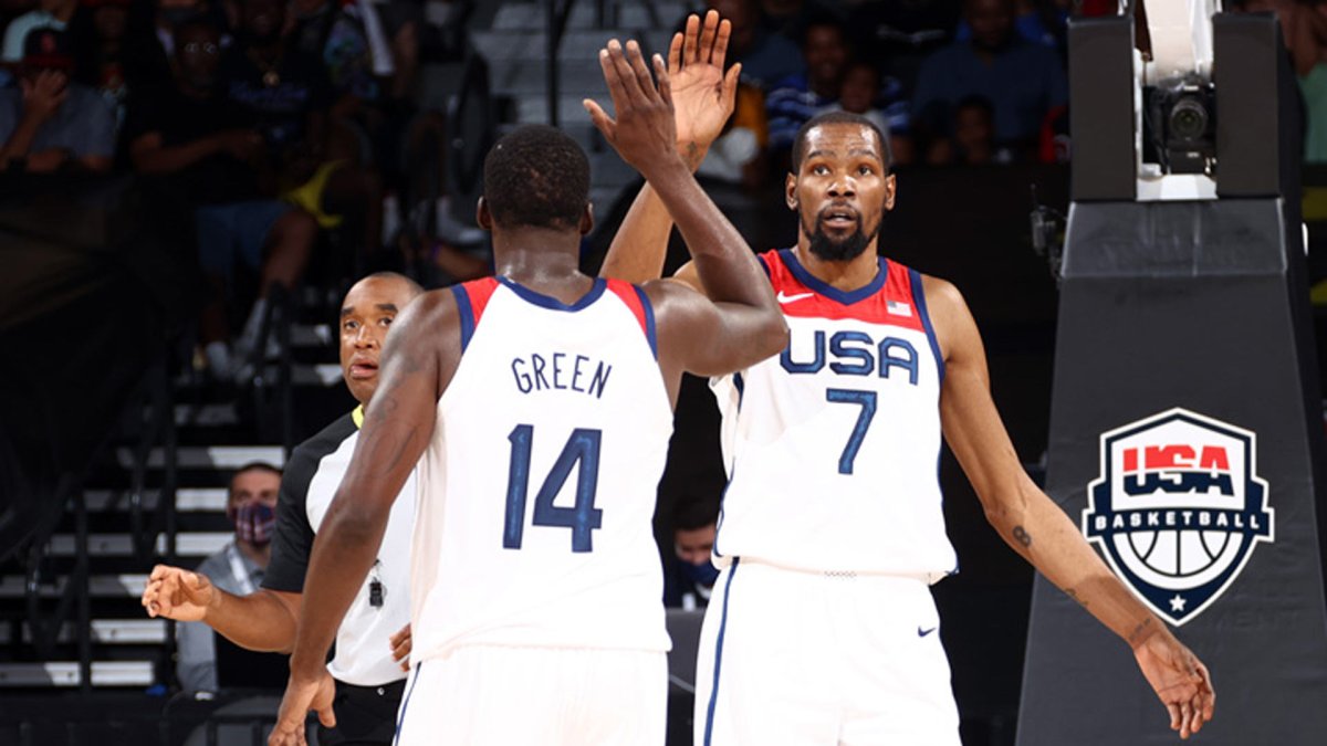 L’équipe américaine de basket-ball masculin domine la France après le premier quart – NBC6 South Florida