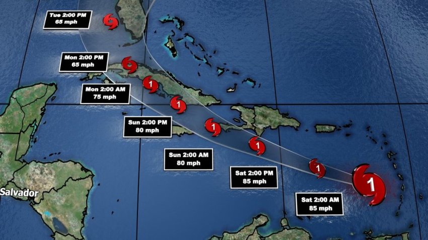 Still A Lot Of Uncertainty With Elsa For Miami Dade Broward Morales Nbc 6 South Florida