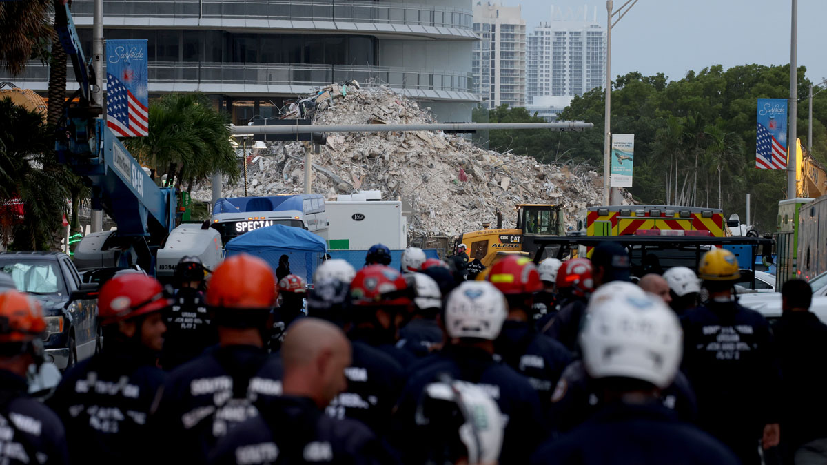 Search In Surfside Condo Collapse To Take Weeks Death Toll Reaches 94 Nbc 6 South Florida 9831