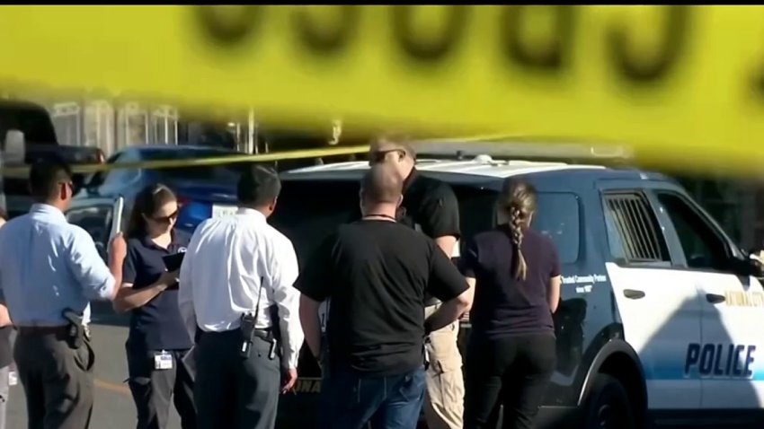 Crime scene in National City