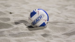 GENERIC BEACH VOLLEYBALL SHOT --during the Division I Team Beach Volleyball State Championships against Fountain Hills at Casteel High School in Queen Creek, Arizona, May 02, 2019.