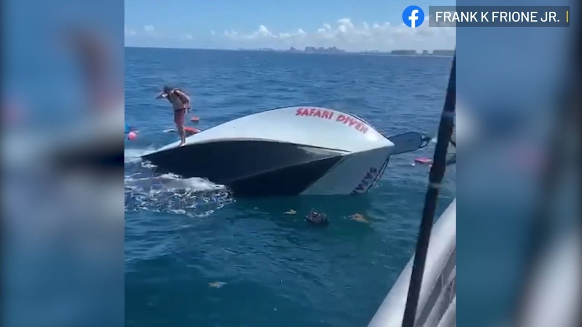 Boat Sinks Off Pompano Beach NBC 6 South Florida