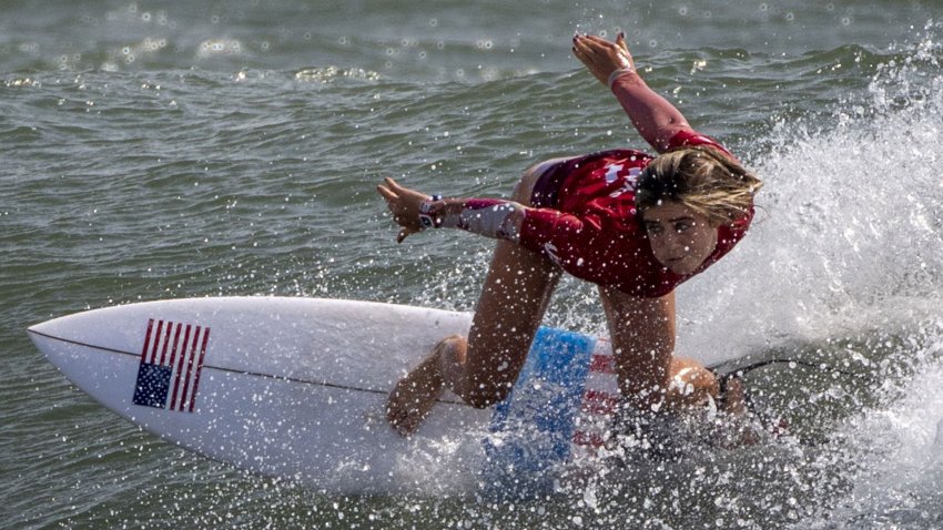 Caroline Marks Advances to Surfing Quarterfinals