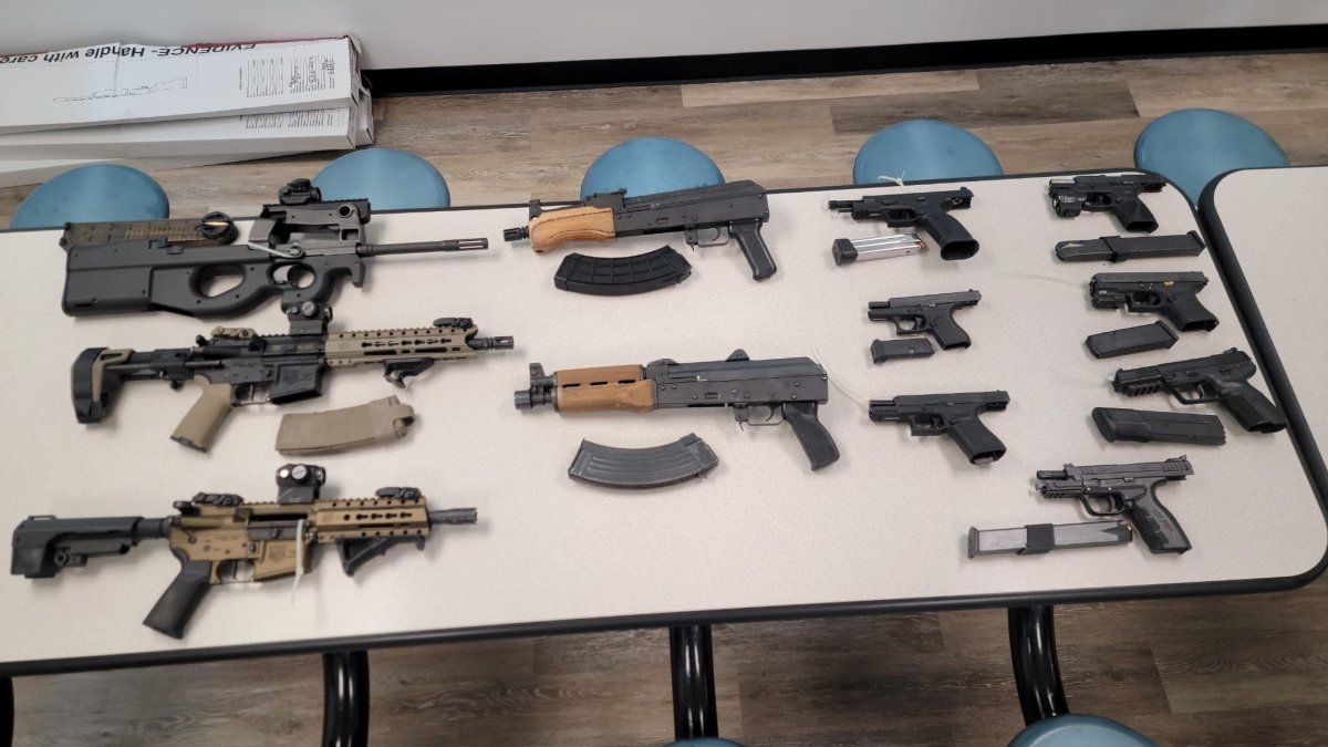 Psiquiatría pecho logo Arrest Warrant Uncovers Stash of Guns, Drugs, Body Armor in Miami Beach –  NBC 6 South Florida