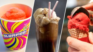 Slurpee, Root Beer Float, Ice Cream