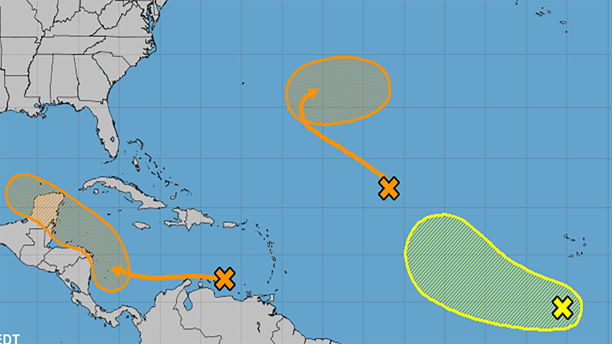 Three Potential Systems Could Form in Tropics; No Current Threat ...