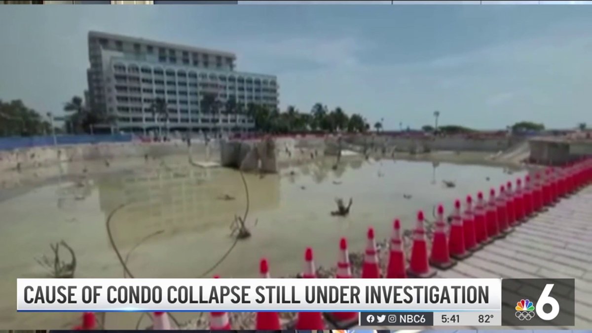 Cause of Condo Collapse Still Under Investigation – NBC 6 South Florida