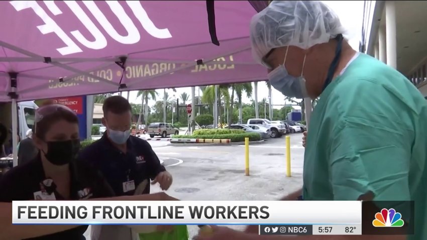 Frontline Workers Given Free Lunches as Token of Appreciation