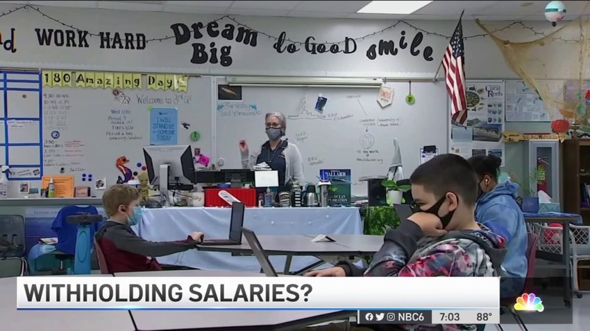 School Officials Could Have Salaries Withheld Over Mask Mandates