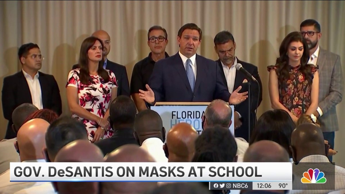Broward Schools Mask Mandate Meeting – NBC 6 South Florida