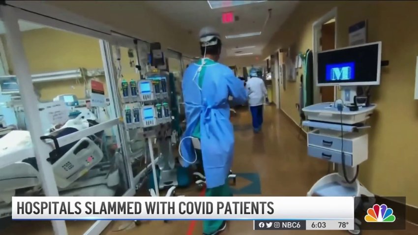 Hospitals Slammed With COVID-19 Patients