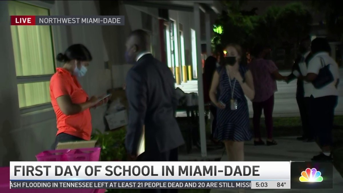 First Day of School in MiamiDade County NBC 6 South Florida