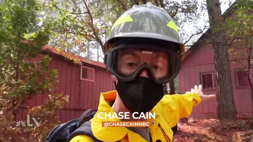 What It's Like Near the Caldor Wildfire Burning in California