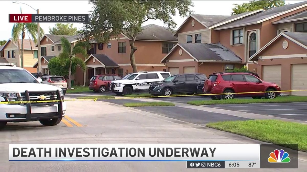 Death Investigation Underway in Pembroke Pines – NBC 6 South Florida