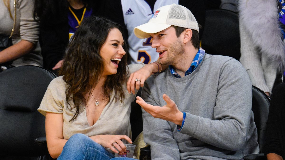 Watch Ashton Kutcher Hilariously Catch Mila Kunis in the Act of ‘Breaking’ Their Dry January Vow
