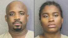 Marc Dorizar and Charlene Coriolan