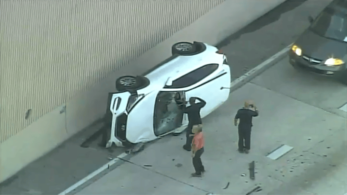 Good Samaritans Help Motorist After Rollover Crash on I-95 – NBC 6 ...