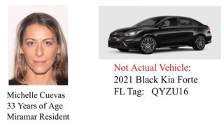 Missing flyer for Michelle Cuevas