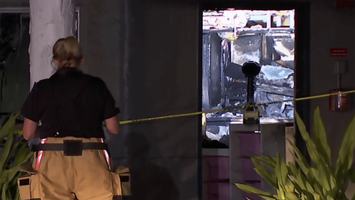 2 People Hospitalized After Fire Breaks Out In Lauderhill Apartment