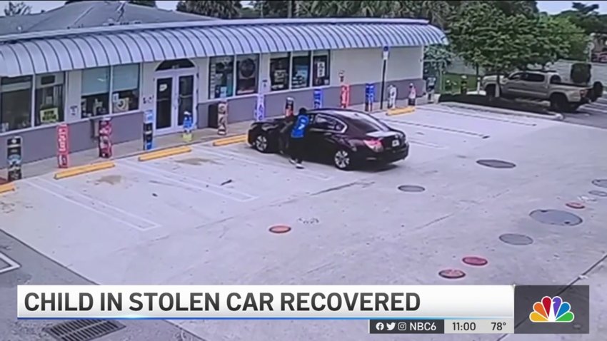 ‘Lesson Learned': Child in Stolen Car Recovered