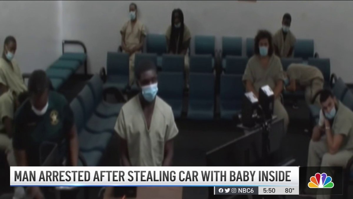 Man Staying Behind Bars After Stealing Car With Baby Inside – NBC 6 ...