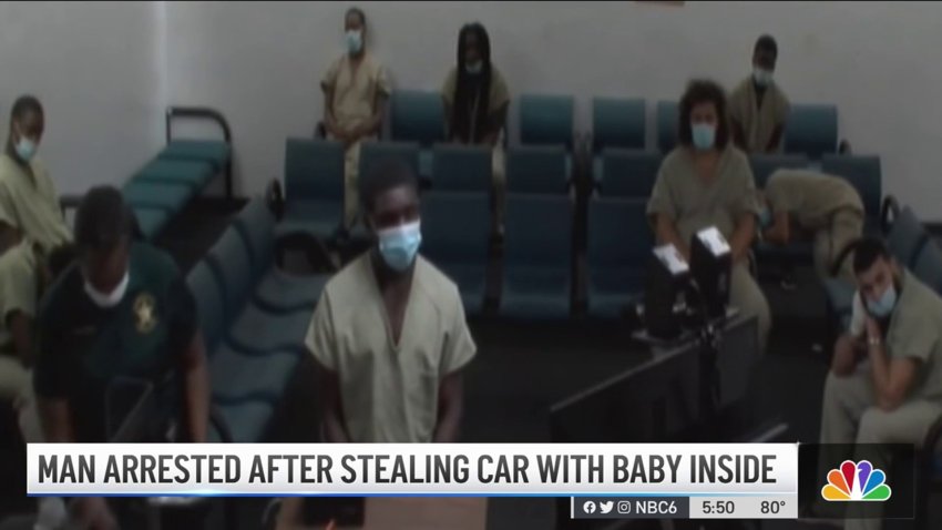 Man Staying Behind Bars After Stealing Car With Baby Inside