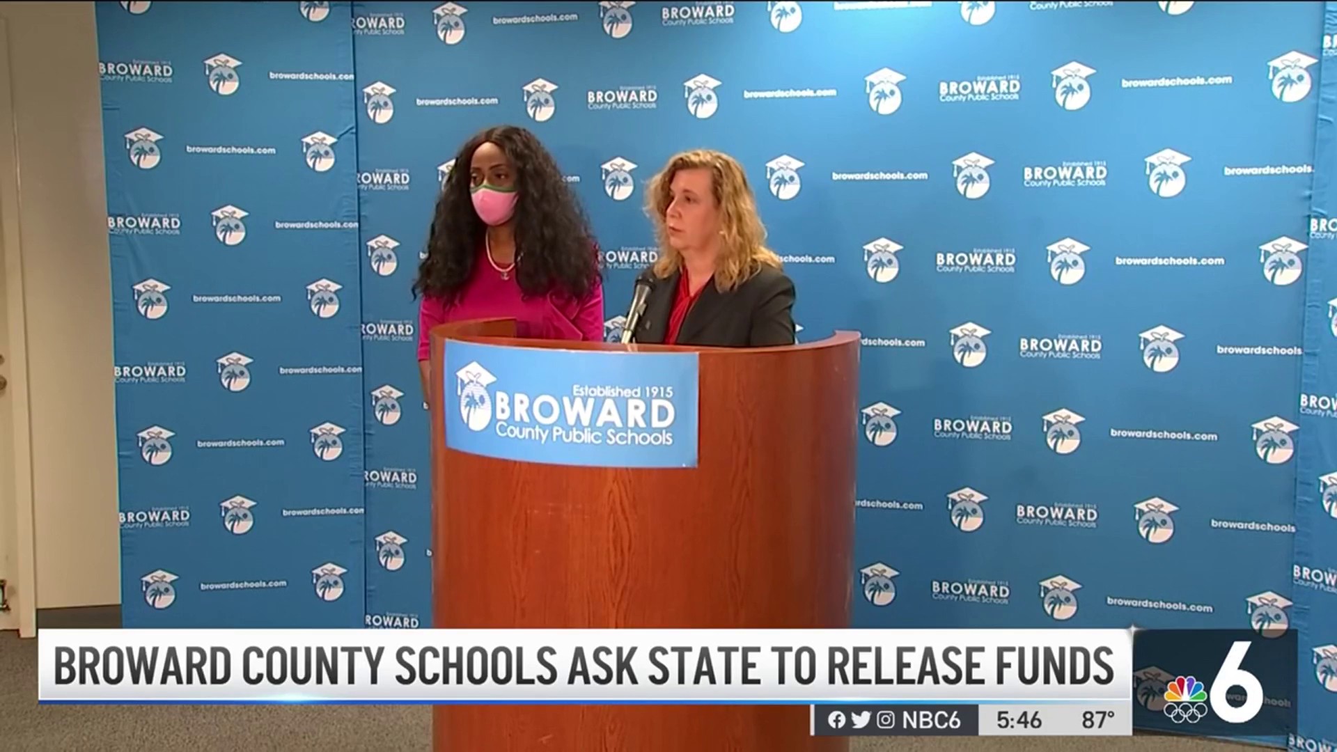 Broward County Schools Ask State To Release Funds – NBC 6 South Florida