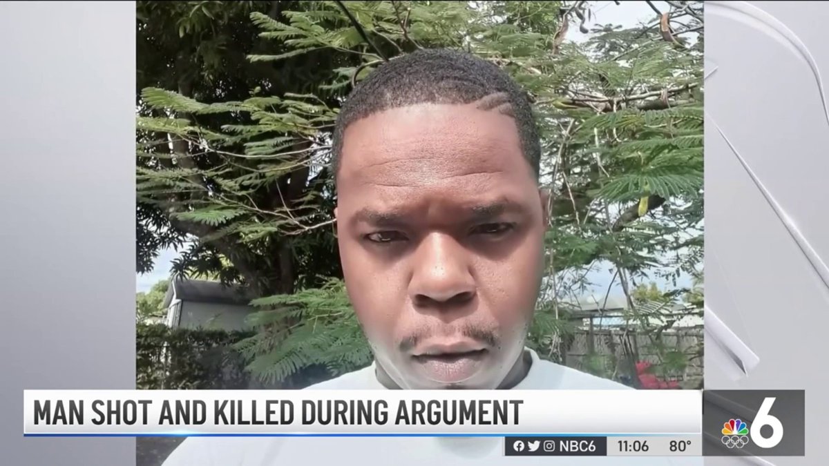 Man Shot and Killed During Argument With Coworker: Family – NBC 6 South ...