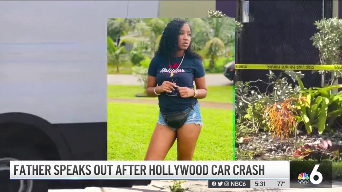 Father Speaks Out After Deadly Hollywood Car Crash – NBC 6 South Florida