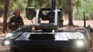 Israel Army Robot semi-autonomous