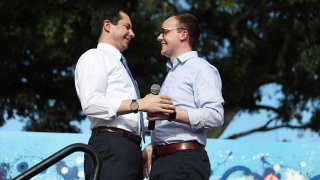 Pete Buttigieg and Chasten