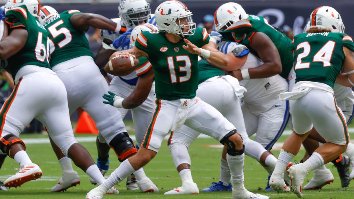 Gallery: 'Canes Football Wins Battle of the Miami's - The Miami Hurricane