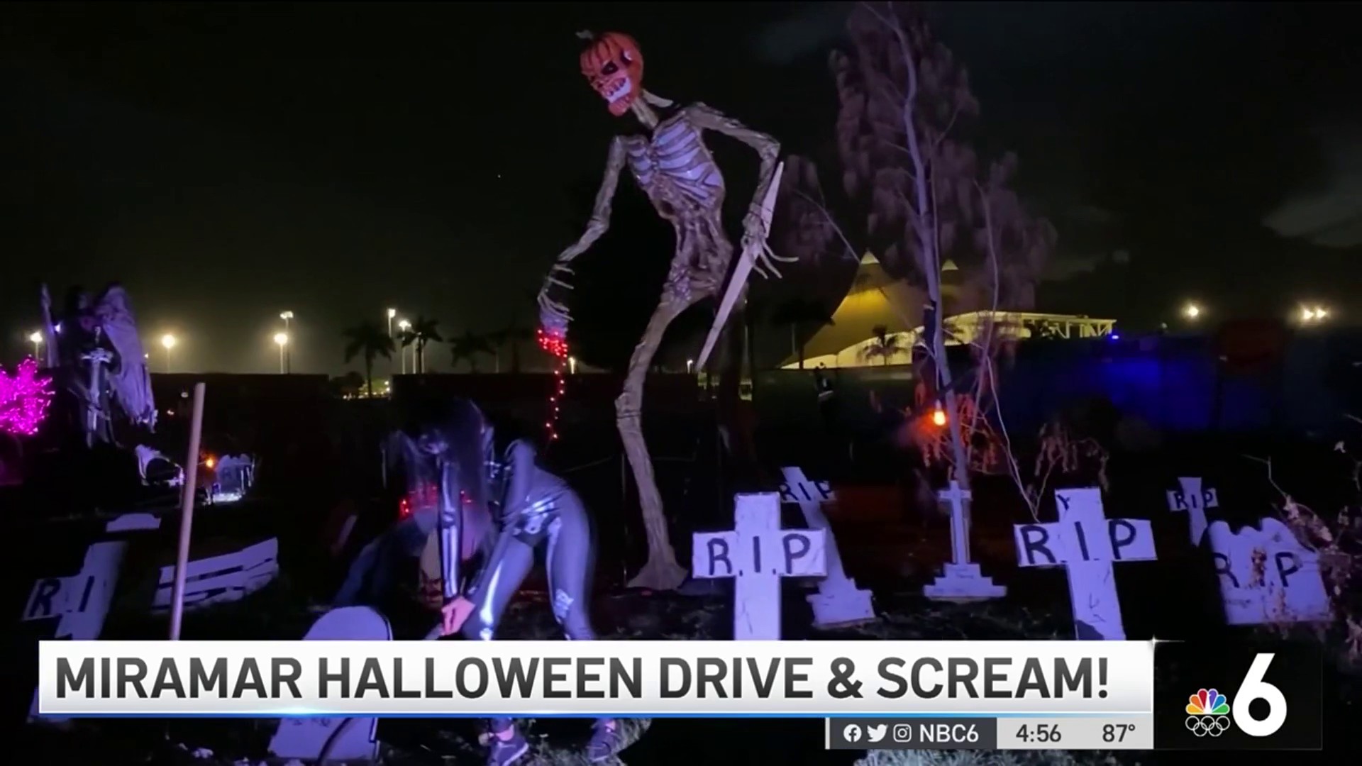Inside Miramar Halloween Drive and Scream – NBC 6 South Florida