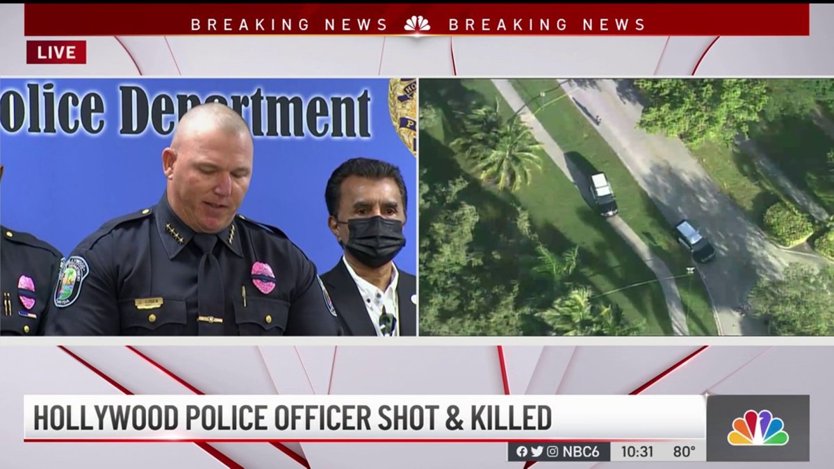 Hollywood Police Officer Shot and Killed – NBC 6 South Florida