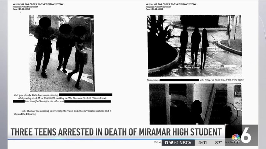 3 Teens Planned Brutal Murder of Miramar High School Classmate: Police
