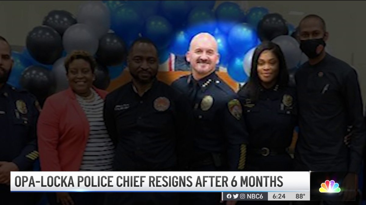 Opa-Locka Police Chief Resigns After Six Months – NBC 6 South Florida