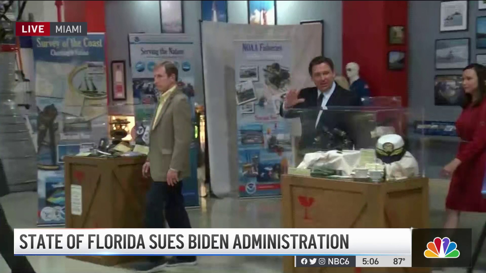 State Of Florida Sues Biden Administration Over Contractors Vaccine ...