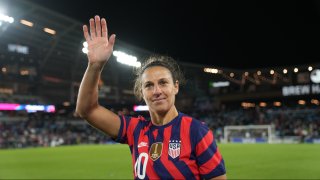 Carli Lloyd #10 of the United States soccer